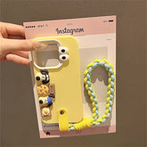 3D Sausage Dog Case with Strap for iPhone